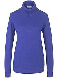 Rollkragen-Pullover Modell Tamara Peter Hahn Seide/Kaschmir lila günstig online kaufen