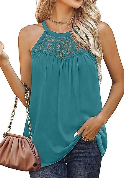 YRIIOMO Trägertop Elegantes ärmelloses Top mit günstig online kaufen
