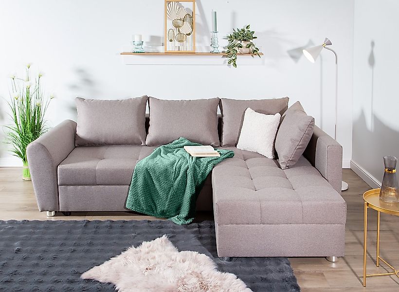 COLLECTION AB Ecksofa Jana L-Form, inkl. günstig online kaufen