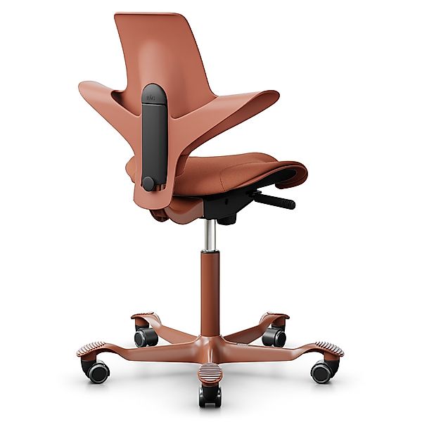 HAG CAPISCO PULS 8020 | Schale Rosehip | Sitzfläche Coral | Gestell Blush R günstig online kaufen