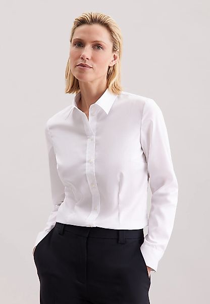 seidensticker Hemdbluse, Uni günstig online kaufen