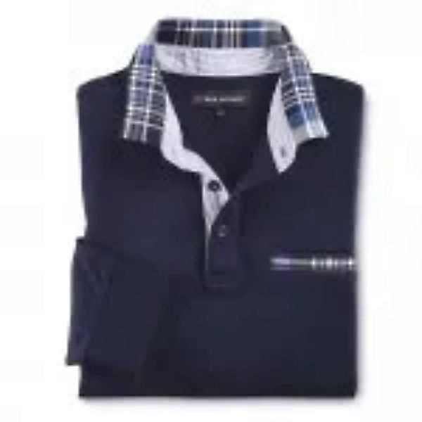 Interlock Shirt m.Kontr., grün günstig online kaufen