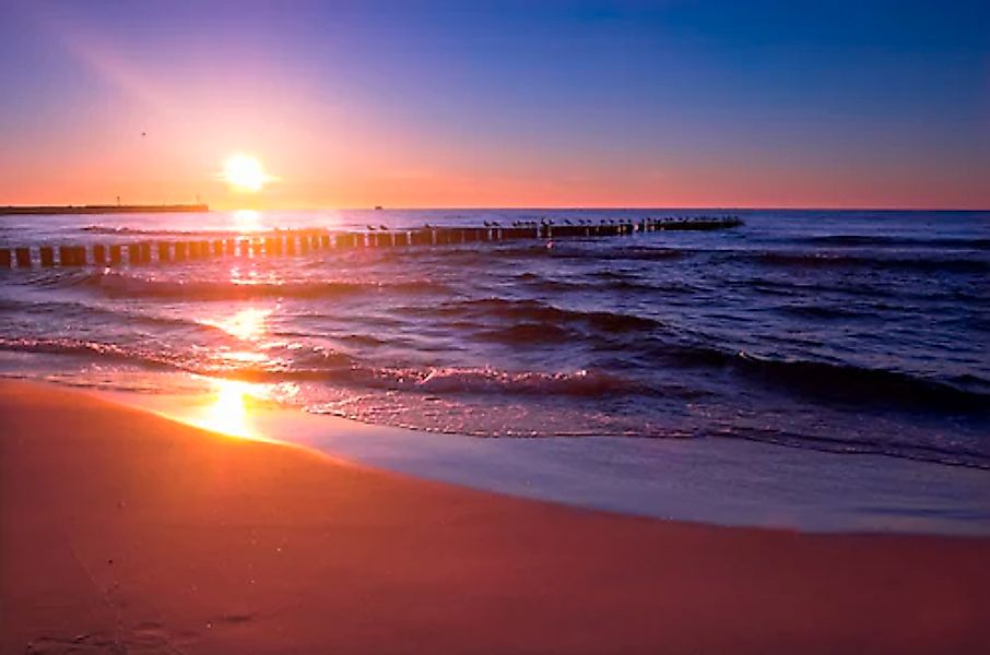 Papermoon Fototapete »Sunset« glatt günstig online kaufen