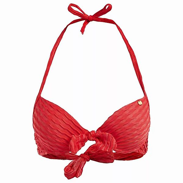 Superdry Ocean Wave Cup Bikini Oberteil XS Flare Red günstig online kaufen