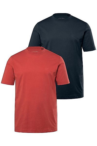 JP1880 T-Shirt bis 8XL T-Shirt im Doppelpack Rundhals (2-tlg) günstig online kaufen