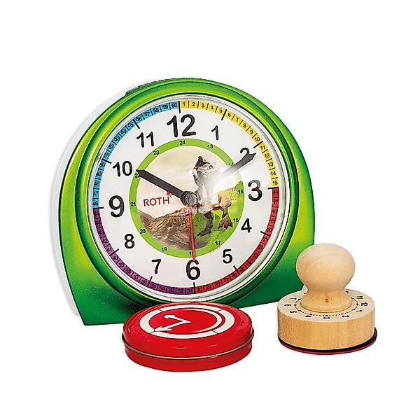 Roth Kinderwecker Tyrannosaurus mit Stempelset, Beleuchtung, günstig online kaufen