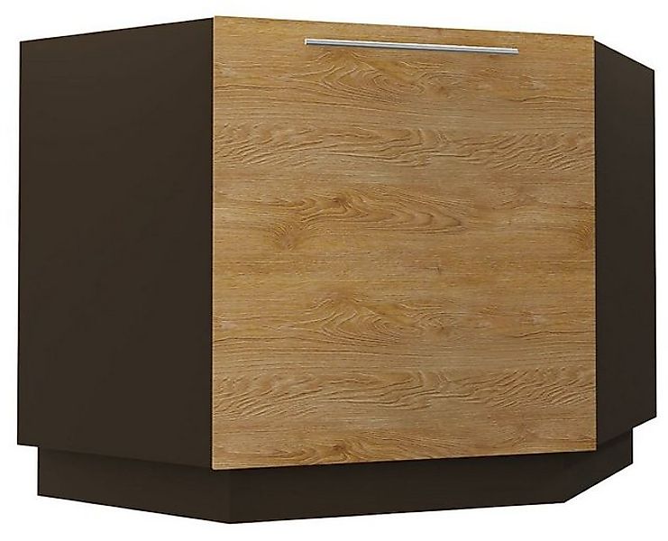 Feldmann-Wohnen Eckschrank Malmo (Malmo, 1-St) 84cm Front-, Korpusfarbe und günstig online kaufen