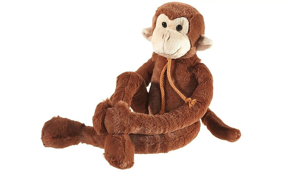 Heunec Plüschtier  Affe schlenkernd ¦ braun ¦ Maße (cm): B: 12 H: 45 T: 9.0 günstig online kaufen