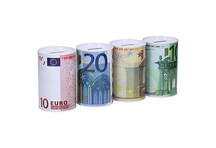 HAC24 Spardose Sparbüchse Gelddose Geldspardose Metallspardose, Metall im E günstig online kaufen