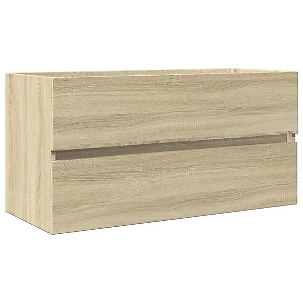 vidaXL Waschbeckenunterschrank Sonoma-Eiche 90x38,5x45cm Holzwerkstoff 8496 günstig online kaufen