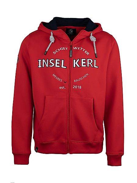 Schietwetter Sweatjacke Herren "Inselkerl Fiete" günstig online kaufen
