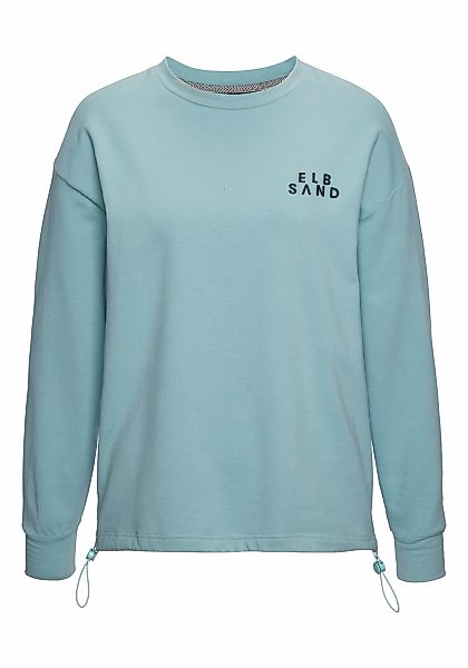 Elbsand Sweatshirt "Carisa", mit verstellbarem Gummizug am Saum günstig online kaufen