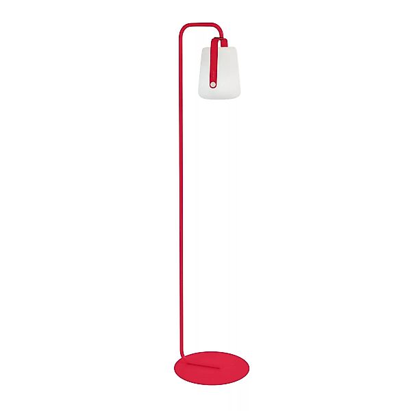 Fermob - Balad Standfuß klein mit LED Akkuleuchte H 25cm - rose praliné/tex günstig online kaufen