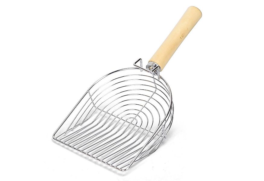 nobleza Katzentoilette Katzenstreuschaufel Katzenklo Schaufel Metall mit Ho günstig online kaufen