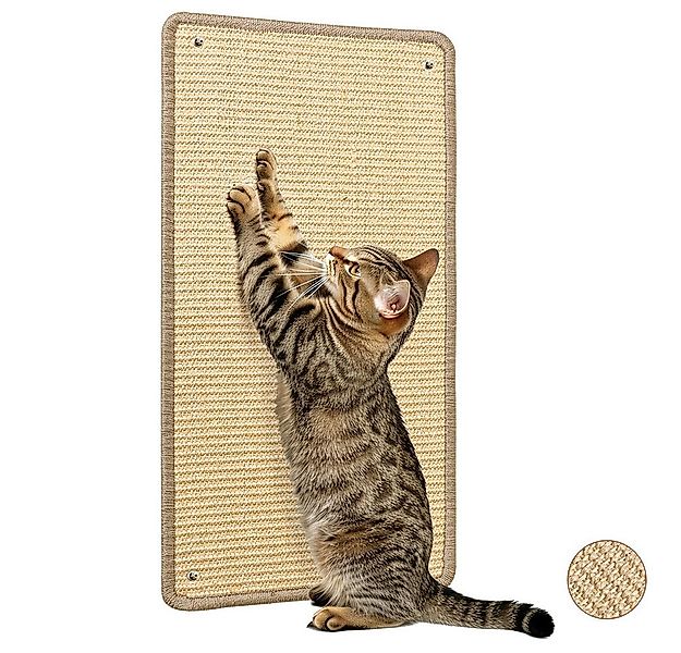 Ledander Kratzmatte Katzenkratzbretter Sisal Kratzteppich, widerstandsfähig günstig online kaufen