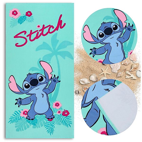 Sarcia.eu Badetücher Stitch DISNEY Strandtuch 70x140 günstig online kaufen