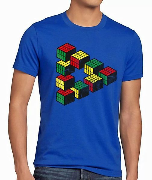 style3 T-Shirt Cube Big Bang Sheldon Escher Cooper the big bang theory günstig online kaufen