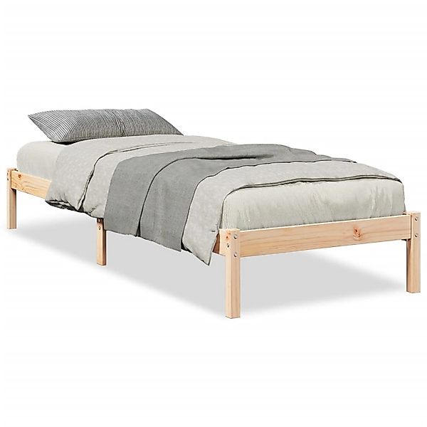 vidaXL Massivholzbett Extra Lang ohne Matratze 100x210 cm Kiefernholz 85240 günstig online kaufen