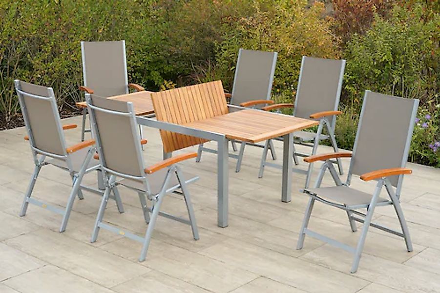 MERXX Garten-Essgruppe »Naxos« 7 Stk. tlg. günstig online kaufen