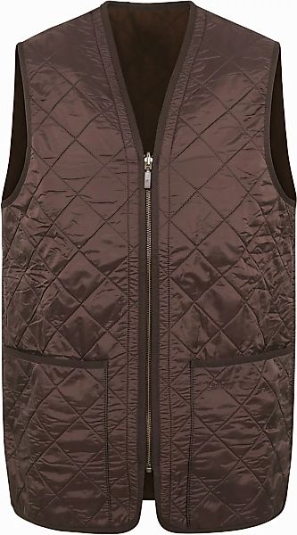 Barbour Innenfutter Polarquilt Braun - Größe M günstig online kaufen