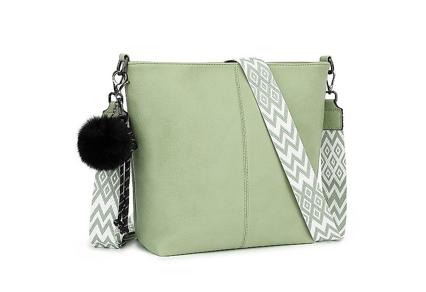 TAN.TOMI Schultertasche Damen Crossbody Bag Henkeltasche Mittel Umhängetasc günstig online kaufen