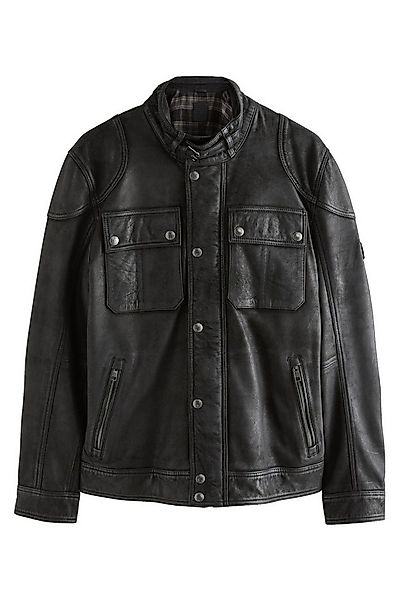 Next Lederjacke Bikerjacke aus Leder mit vier Taschen (1-St) günstig online kaufen