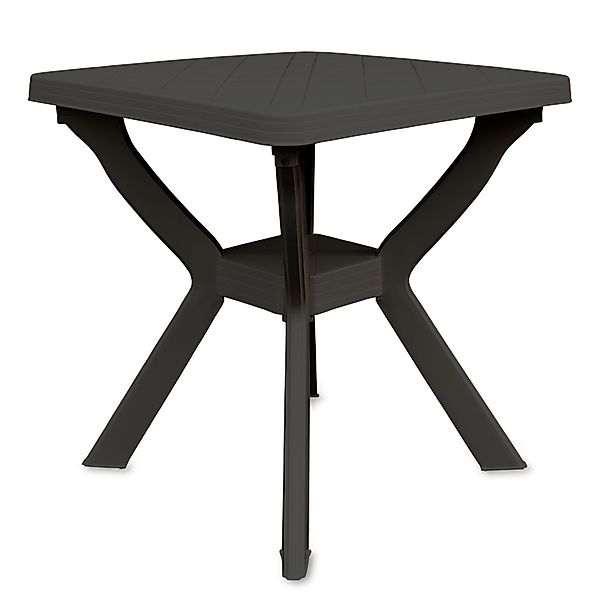 Spetebo Gartentisch Kunststoff Outdor Tisch quadratisch günstig online kaufen
