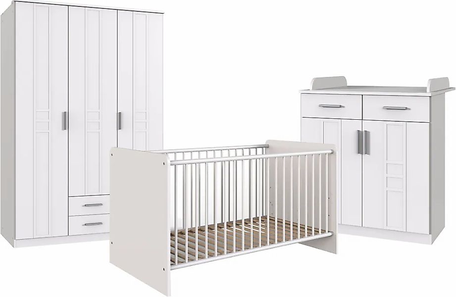 Wimex Babyzimmer-Komplettset "Borkum" 3 Stk. tlg. günstig online kaufen
