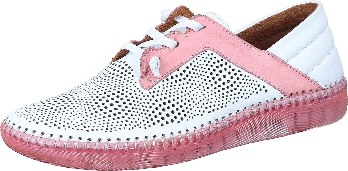 Manitu Slipper Schnürschuh aus echtem Leder günstig online kaufen
