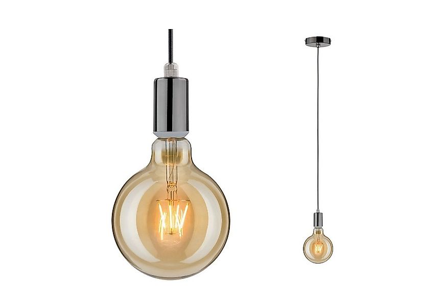 Paulmann Pendelleuchte Larus IP44 max. 1x60W 230V Metall, ohne Leuchtmittel günstig online kaufen