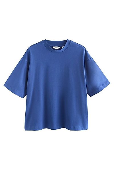 Next T-Shirt Kastiges T-Shirt aus schwerem Stoff (1-tlg) günstig online kaufen