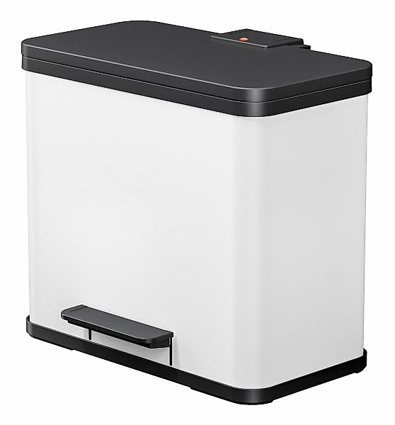 Hailo Mülleimer "Öko duo Plus L" 2 Behälter 26 l, Stahlblech o. Edelstahl, günstig online kaufen