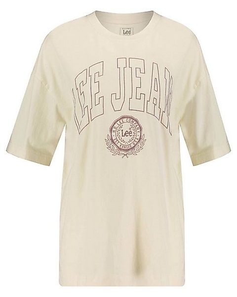 Lee® T-Shirt Damen T-Shirt SUPER LOOSE TEE ECRU (1-tlg) günstig online kaufen