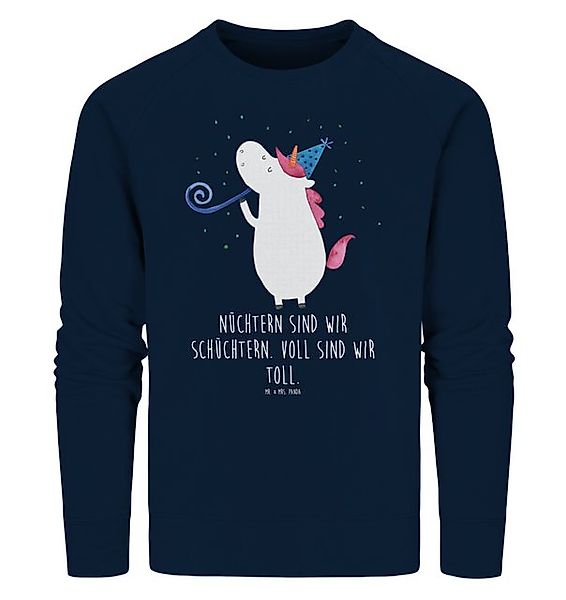 Mr. & Mrs. Panda Longpullover Einhorn Party Größe XL - French Navy - Gesche günstig online kaufen