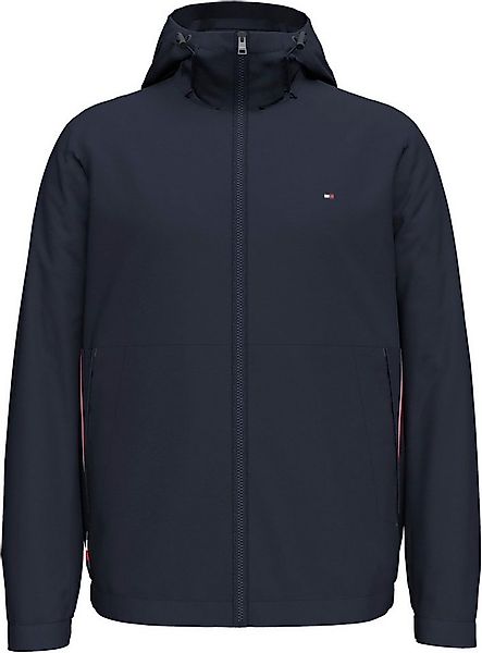 Tommy Hilfiger Outdoorjacke RWB HOODED JACKET mit verstellbarer Kapuze günstig online kaufen