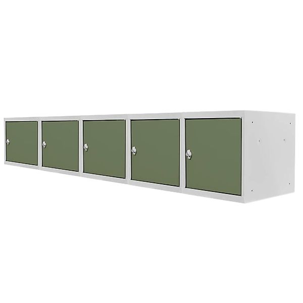 PROREGAL Mega Deal 5x Schließfachwürfel Blocky Mit Drehriegelschloss Für Vo günstig online kaufen