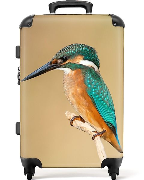 NoBoringSuitcases.com© Hartschalen-Trolley Eisvogel - Tiere - günstig online kaufen