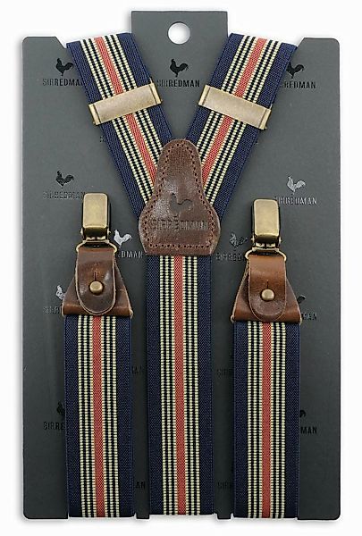 Sir Redman Luxus Hosenträger Salvatore Navy - günstig online kaufen