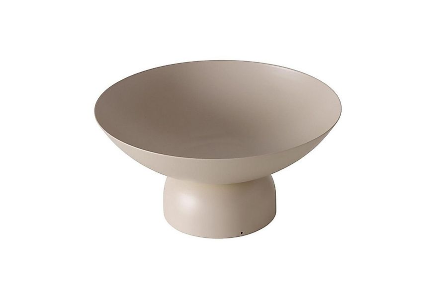 BOLTZE GRUPPE GmbH Dekoschale PAMELA, Ø 25,3 x H 12,5 cm, Beige, Metall, (1 günstig online kaufen