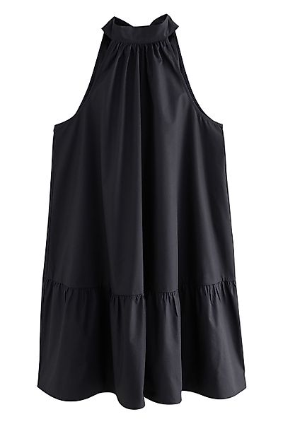 Next Minikleid Ärmelloses, gestuftes Neckholder-Minikleid (1-tlg) günstig online kaufen