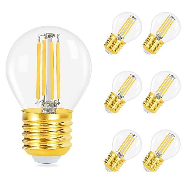 Nettlife LED-Leuchtmittel E27 6 stück Vintage günstig online kaufen