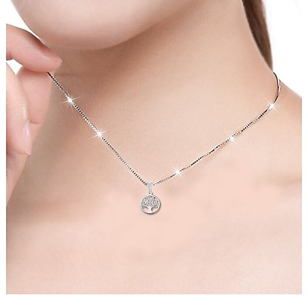 Limana Kette mit Anhänger Damen Lebensbaum 925 Silber Baum des Lebens, K996 günstig online kaufen