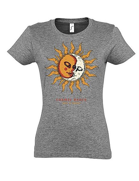Youth Designz Print-Shirt Sonne & Mond Damen T-Shirt mit Lustigen Print Ges günstig online kaufen