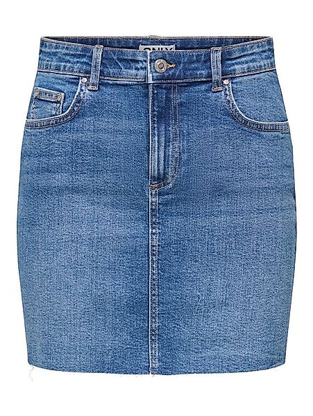 ONLY Jeansrock ONLLOLA REG SHORT RW SKIRT DNM Baumwollmischung, Regular Wai günstig online kaufen