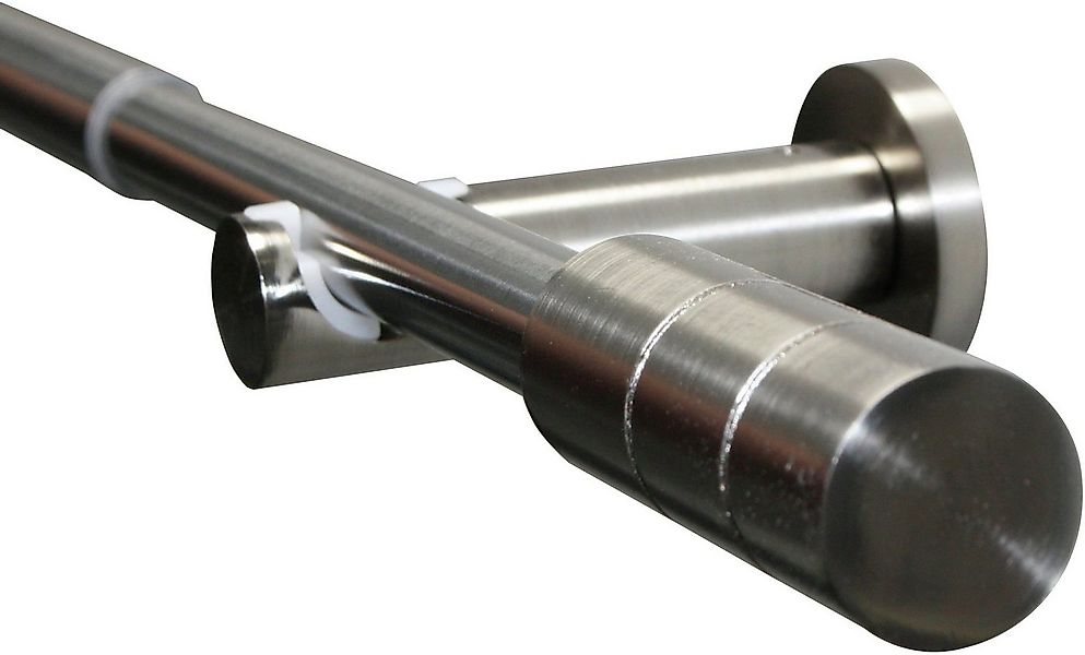 GARDINIA Gardinenstange Set Metall, Ø 19 mm, 1-läufig, ausziehbar, verschra günstig online kaufen