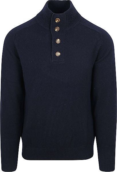 Steppin' Out Mocker Pullover Lammwolle Navy - Größe 3XL günstig online kaufen