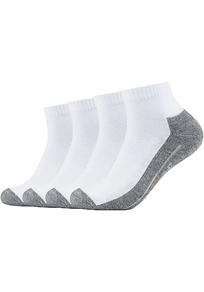 Camano Kurzsocken "function" 4 Paar, 4 Stk. tlg. mit entlastender Halbplüsc günstig online kaufen