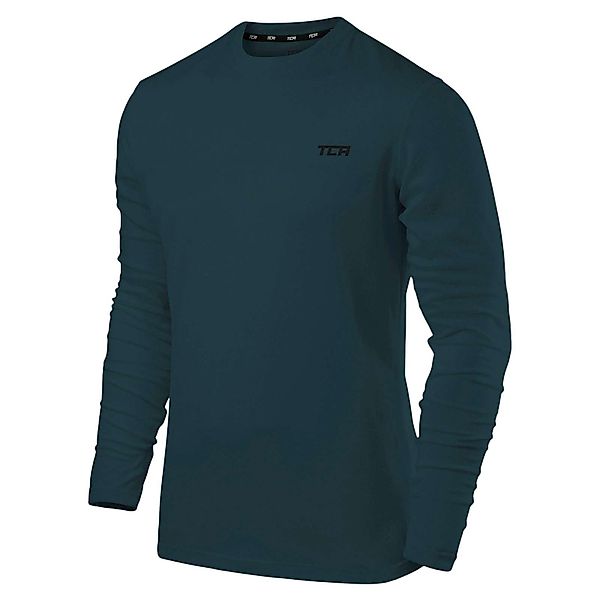 TCA Trainingsshirt TCA Herren Langarm Laufshirt - Blau, XL (1-tlg) günstig online kaufen