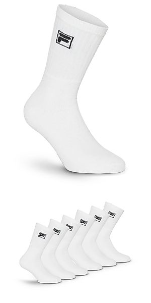 Fila Sportsocken "UNISEX CREW TENNIS FULL TERRY SOCKS" 6 Paar tlg. klassisc günstig online kaufen