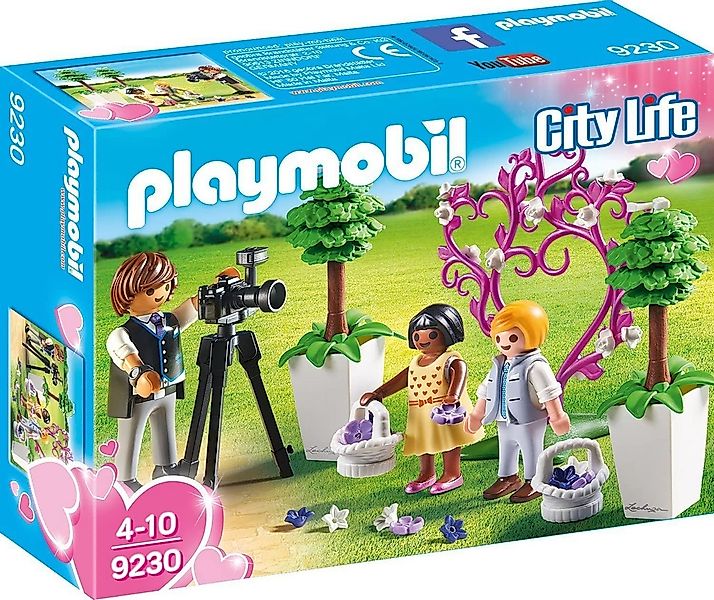 Playmobil® City Life Fotograf mit Blumenkindern Konstruktions-Spielset, (Fo günstig online kaufen
